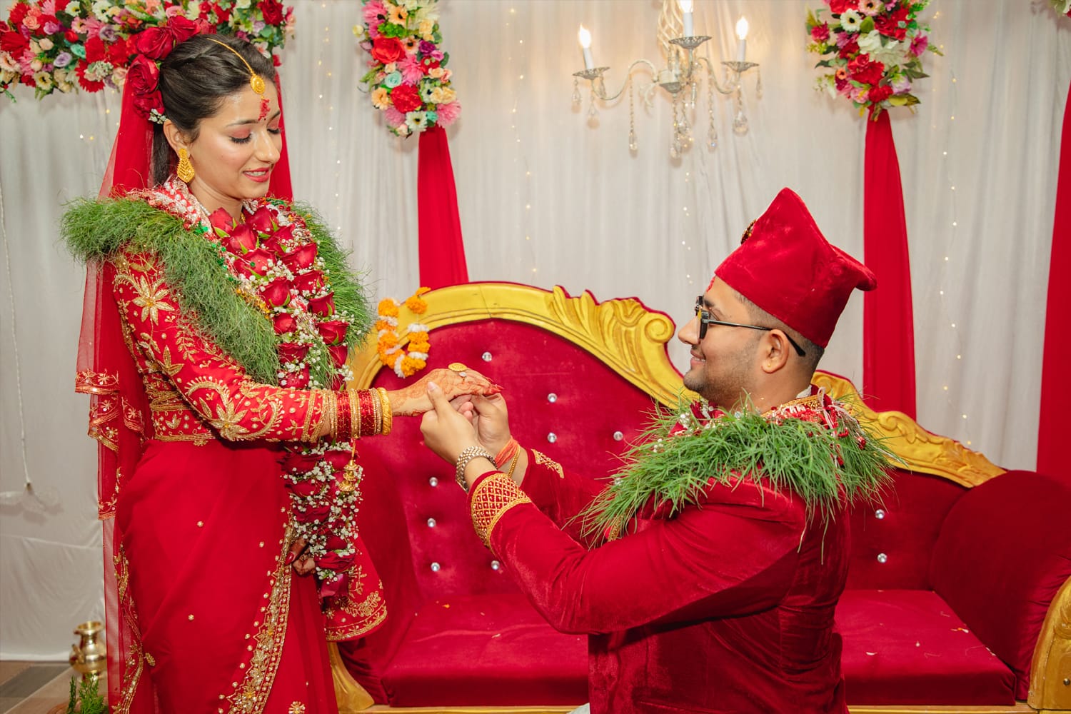 Candid wedding reception photography Kathmandu hotel